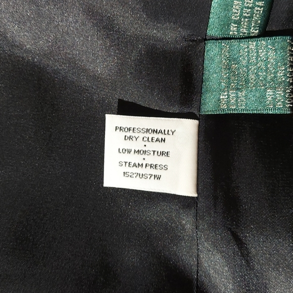 Ralph Lauren 100% Lambs Wool Zip Blazer Jacket 10P - Picture 6 of 8